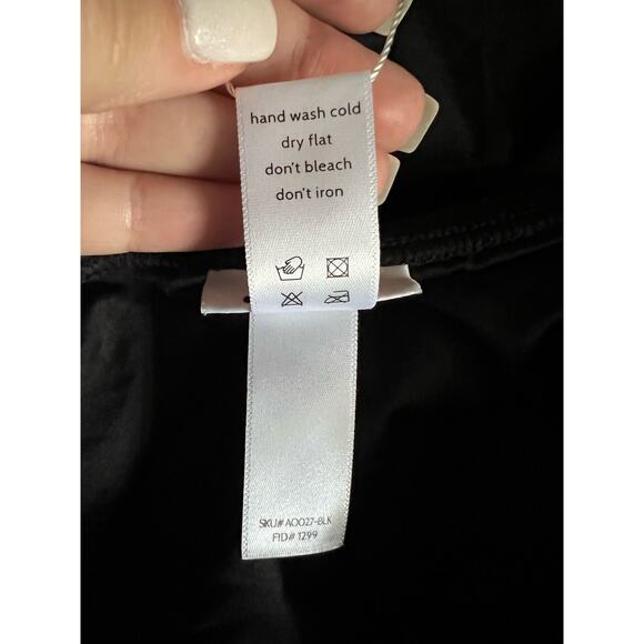 NWT Andie Women's The Amalfi Cheeky One Piece AO027 Smooth Swimsuit Black SZ XL - Picture 10 of 12